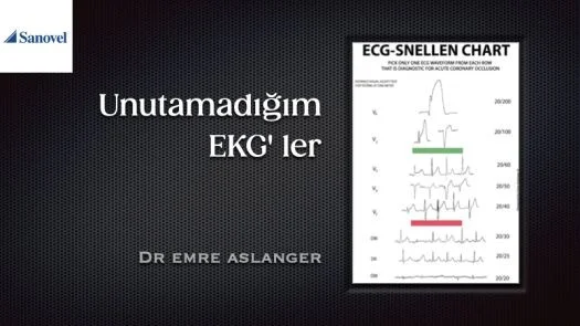 ⁣Akut Koroner Sendromlarda EKG ler Dr. Emre Aslanger